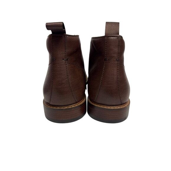 Steve Madden Chevy Men\'s Boots Chukka Brown Burnished Lace Up Size 9.5 New main image 5